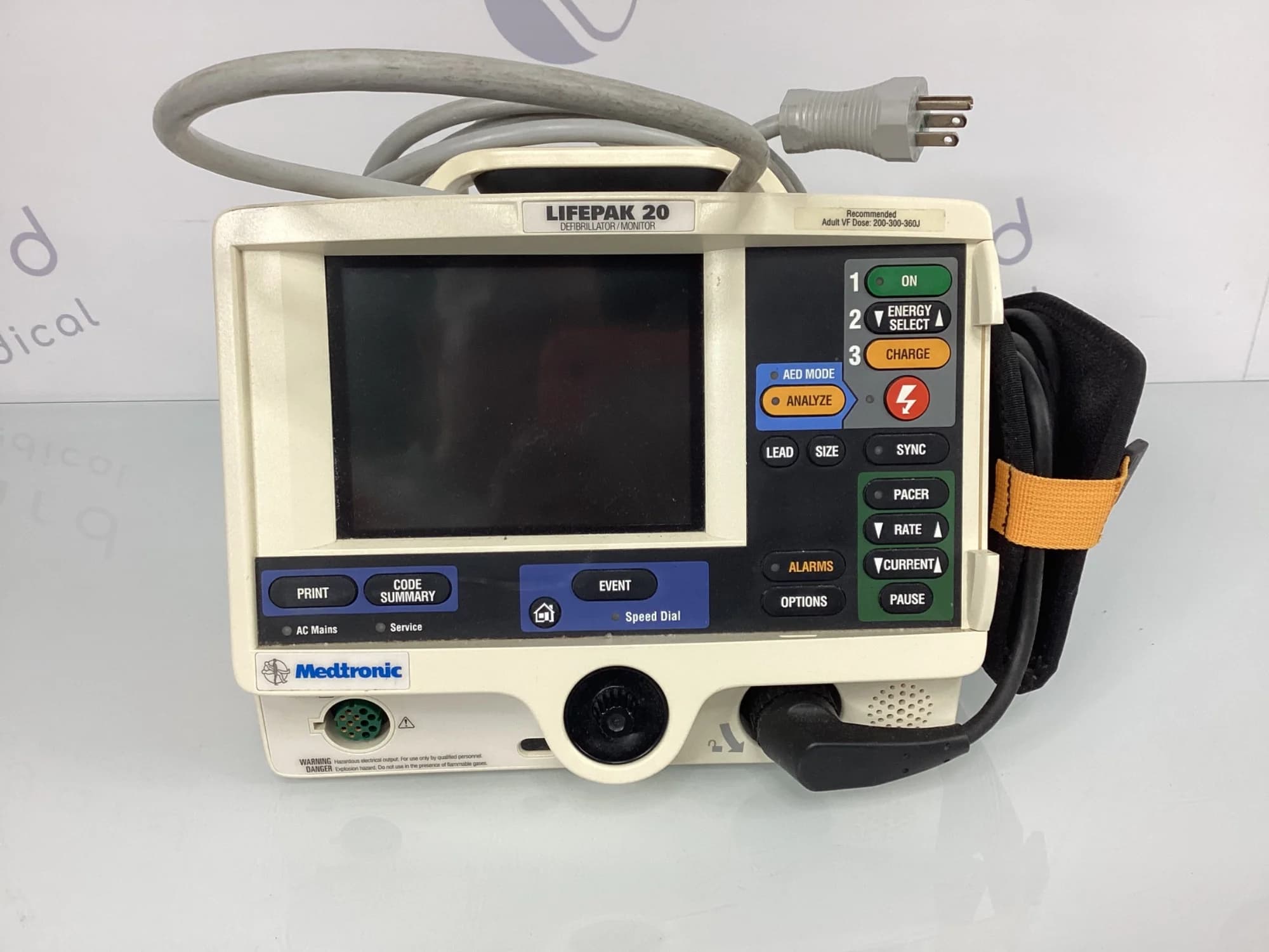MEDTRONIC Lifepak 20 Defibrillator