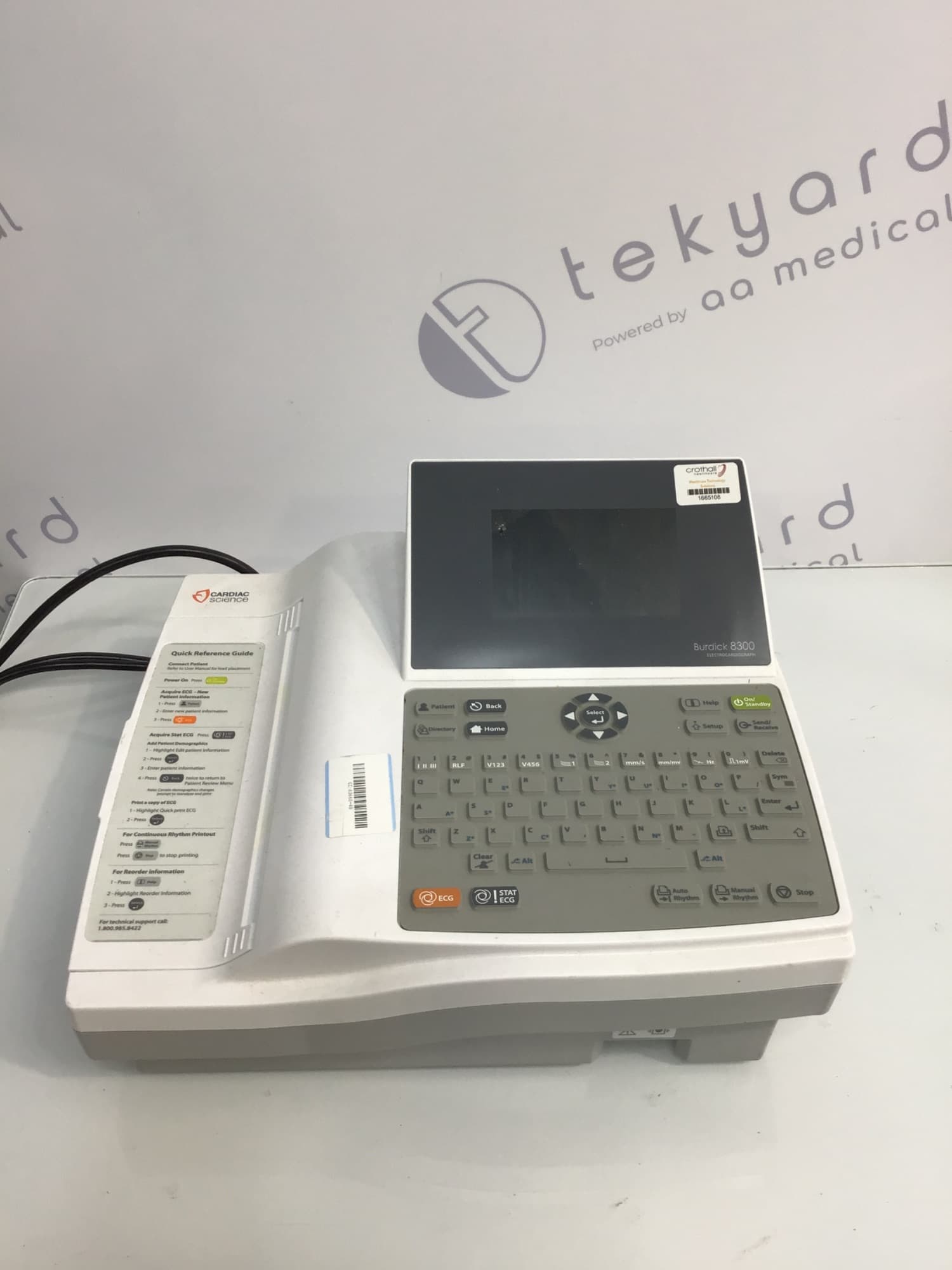 BURDICK 8300 EKG Machine