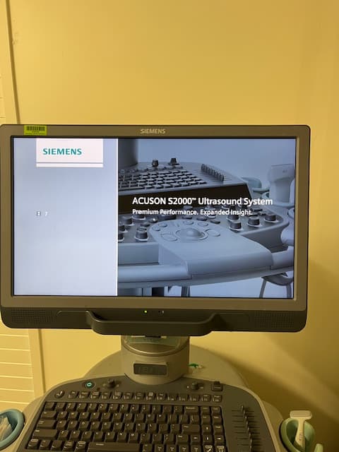 SIEMENS ACUSON S2000 HELX Touch Ultrasound Machine