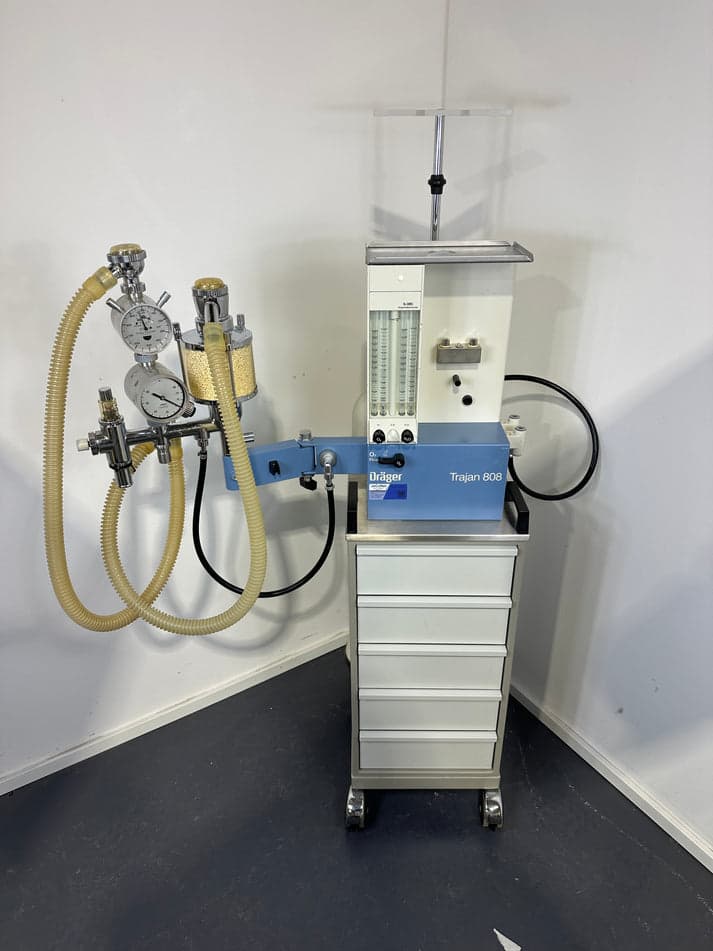 DRAGER Trajan 808 Veterinary Anesthesia Workstations