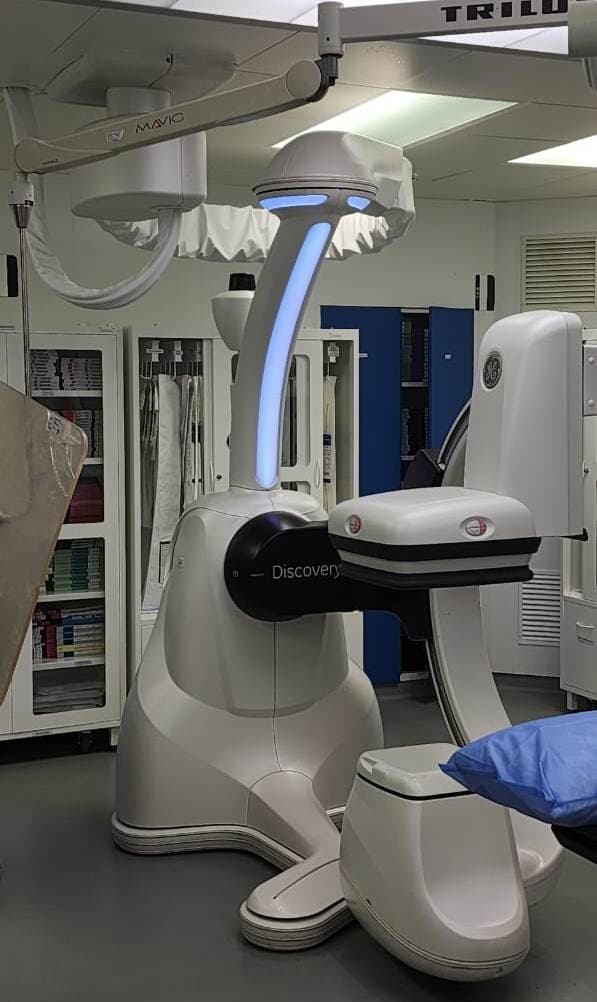 GE Discovery IGS 730 Cath Angio Lab