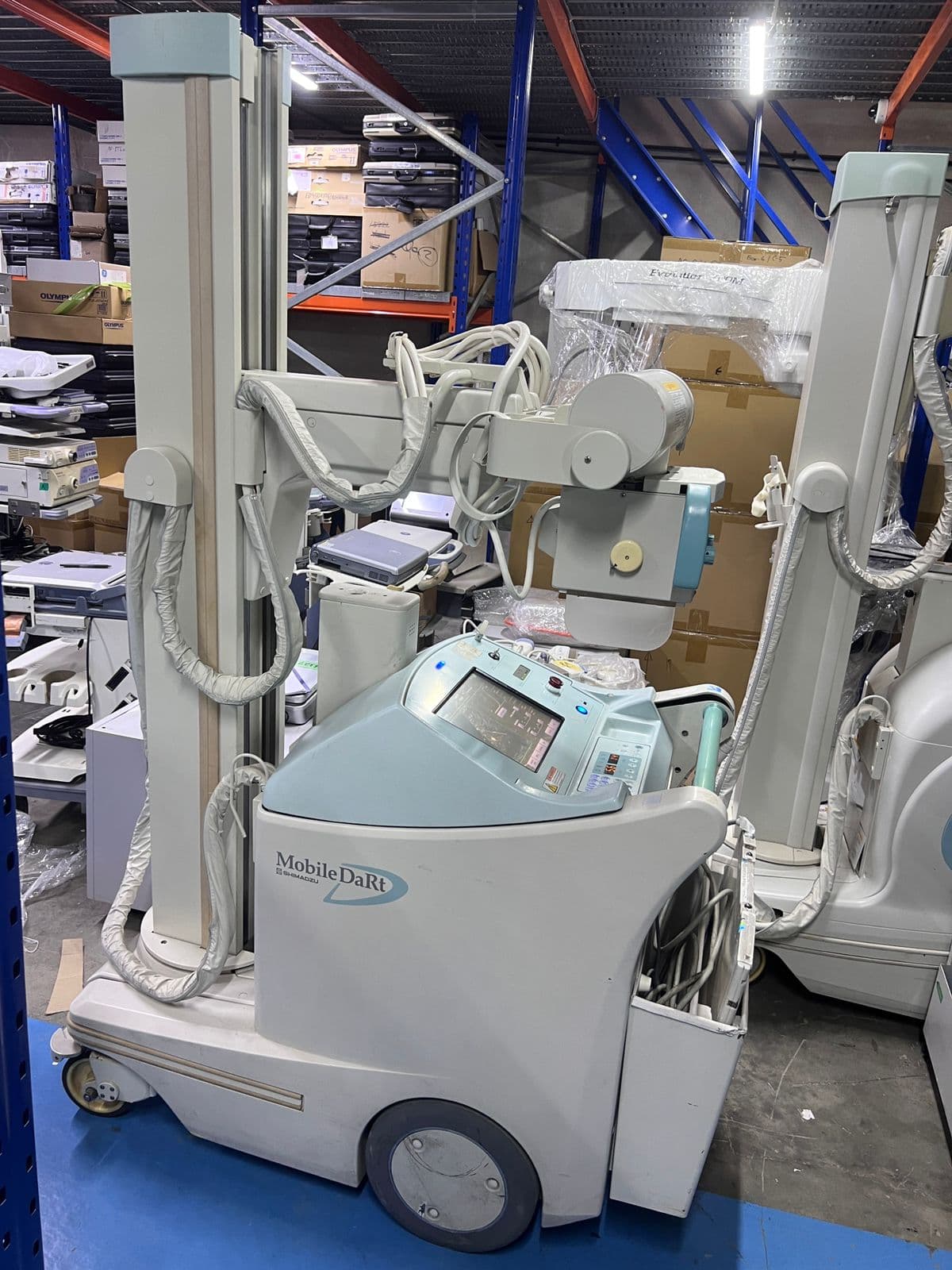 SHIMADZU MobileArt Evolution MUX-200 X-ray machine