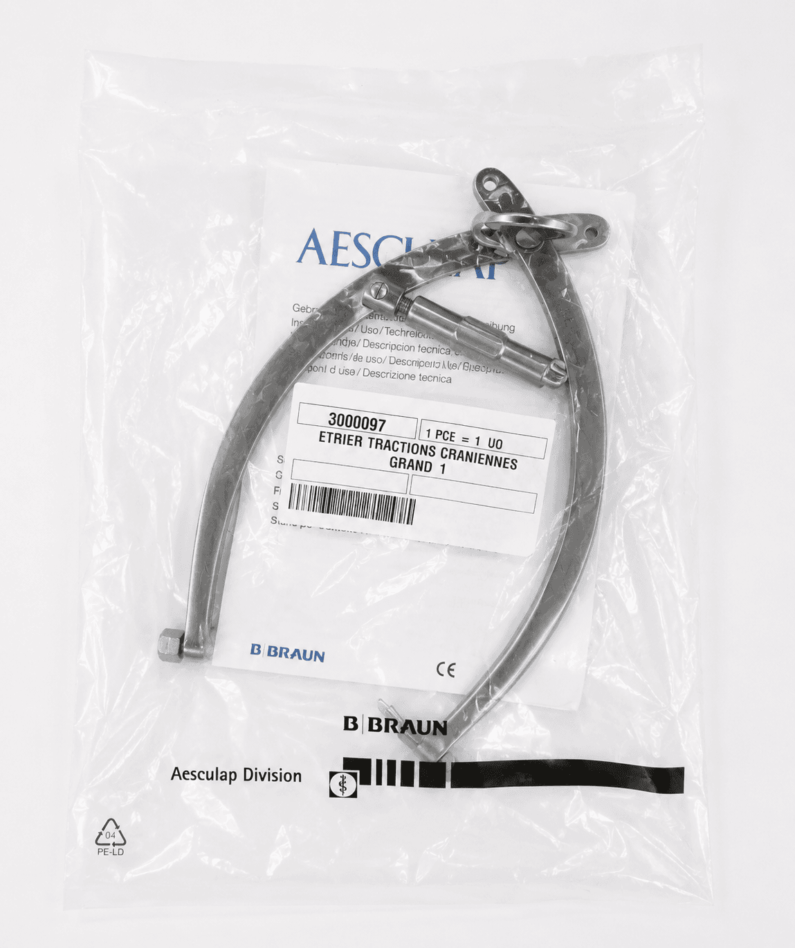 AESCULAP FF870R Skullclamp
