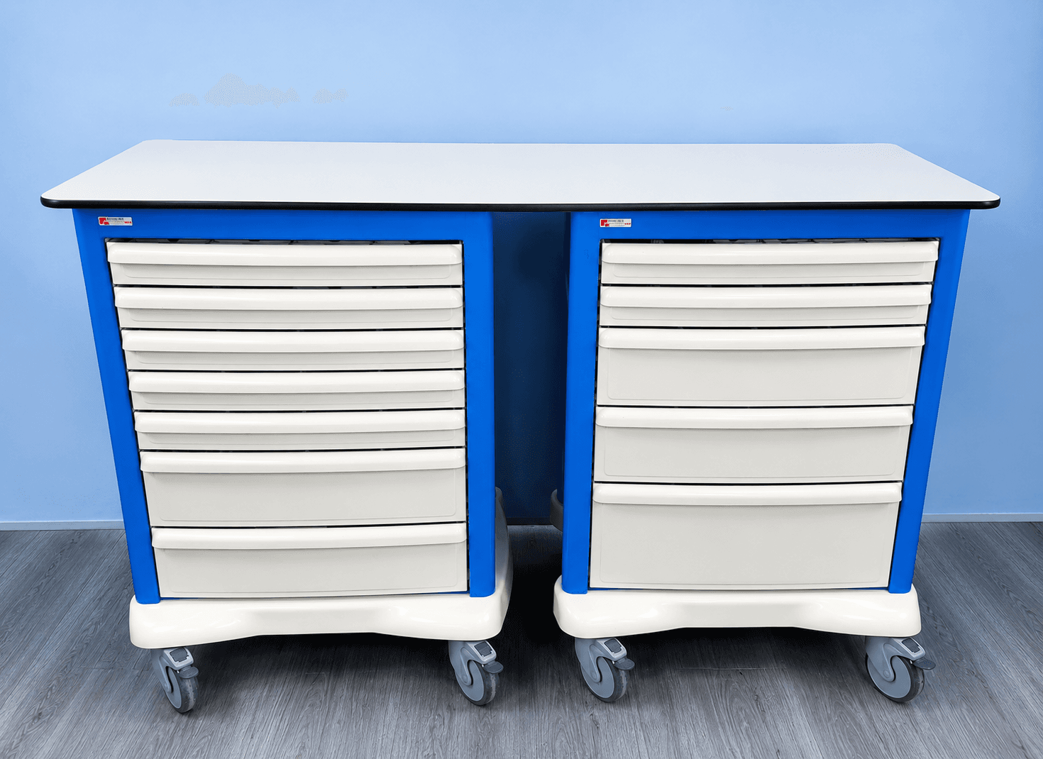 ALLIBERT MEDICAL Double Medical Cart