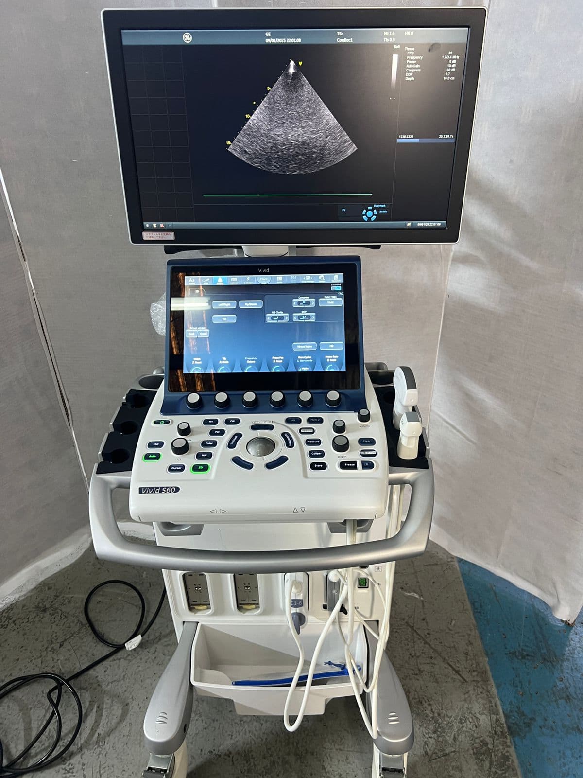 GE Vivid S60N Ultrasound Machine