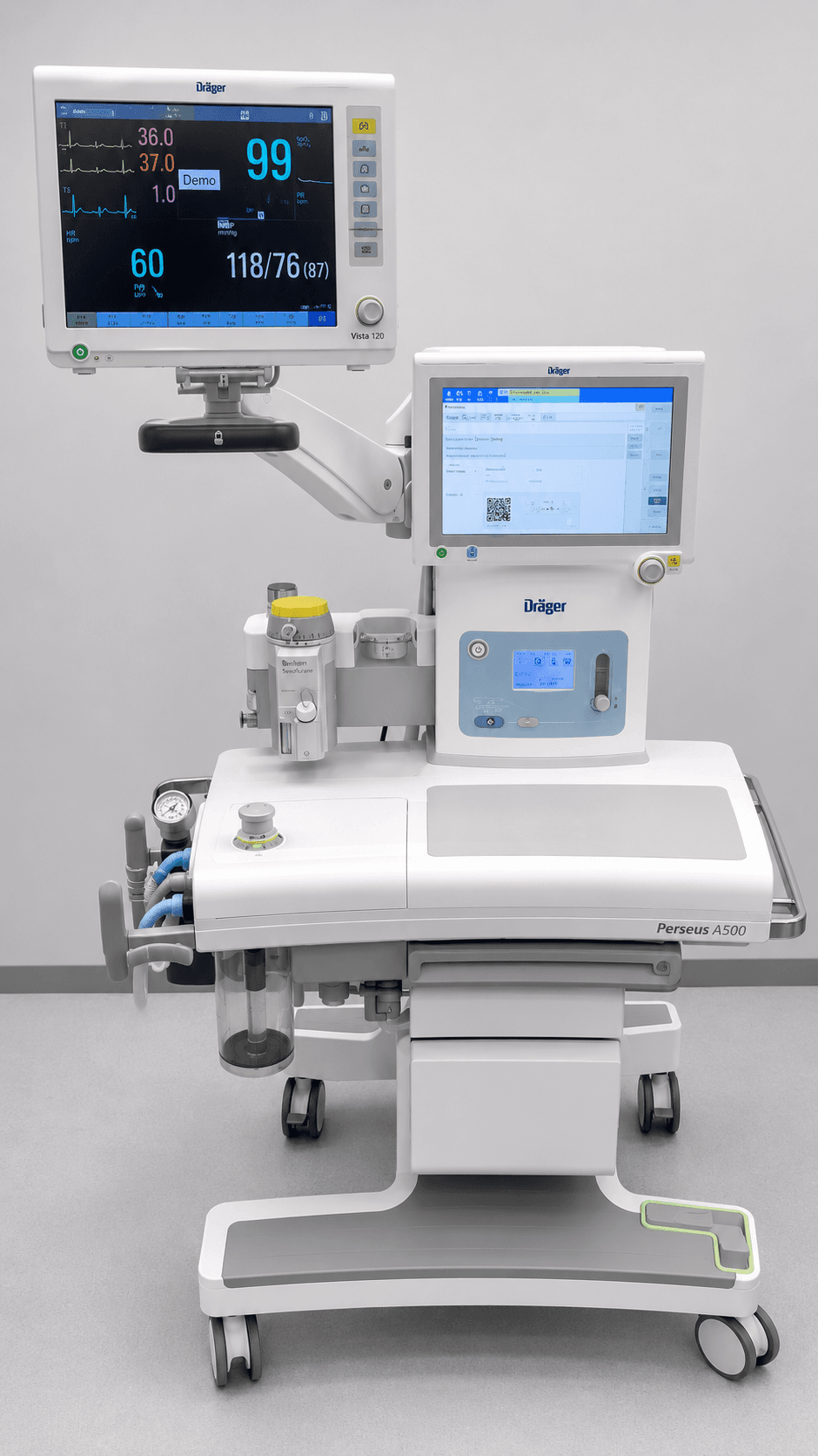 DRAGER Perseus A500 Anesthesia Machine