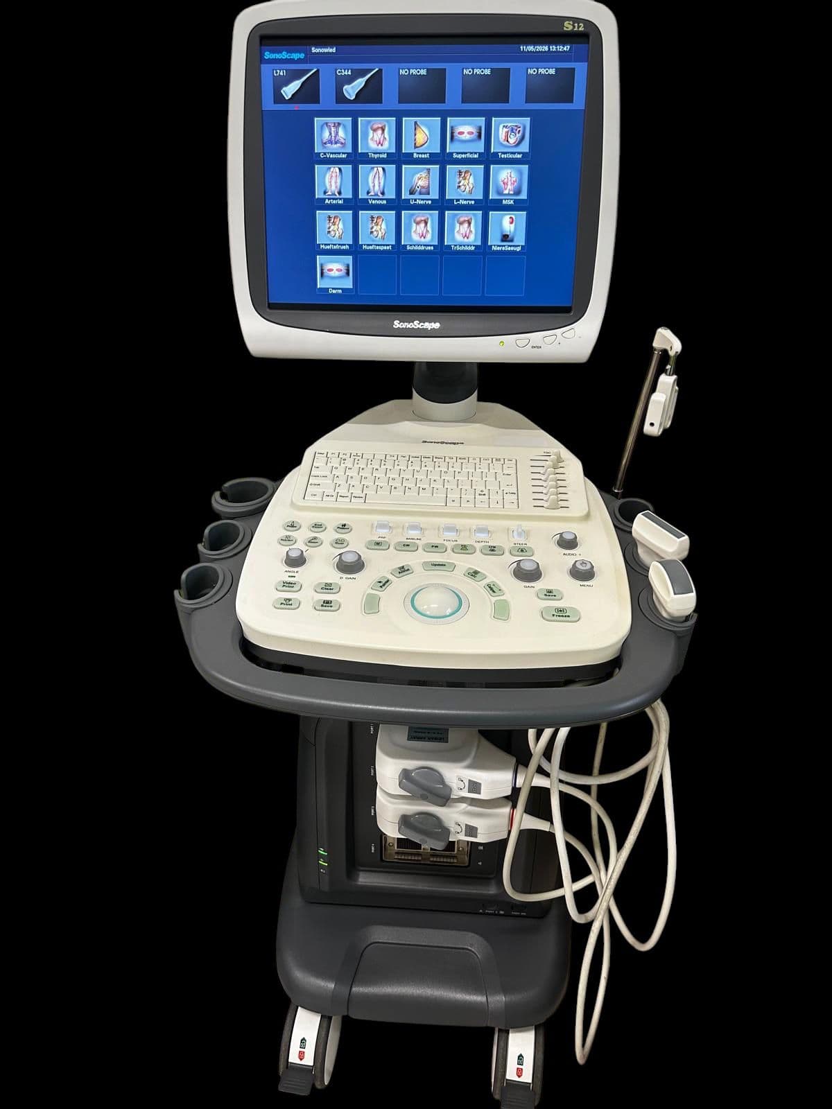 SONOSCAPE S12 Ultrasound Machine