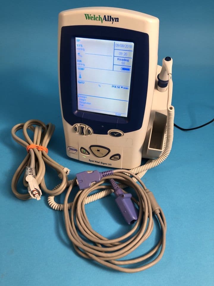 For Sale WELCH ALLYN Spot Vital Signs LXi Vital Signs Patient Monitor