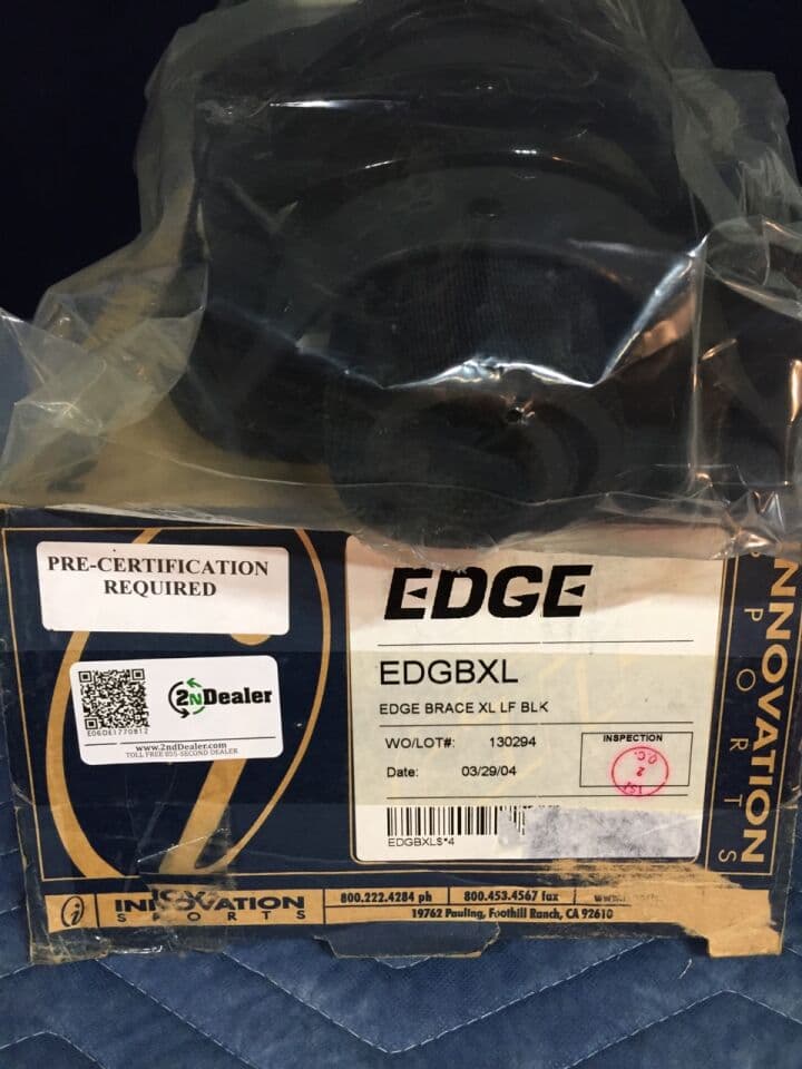 For Sale EDGE EDGBXL Brace, Edge XL LF BLK