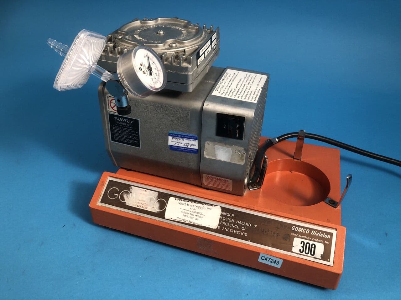 For Sale GOMCO 300 Suction Pump