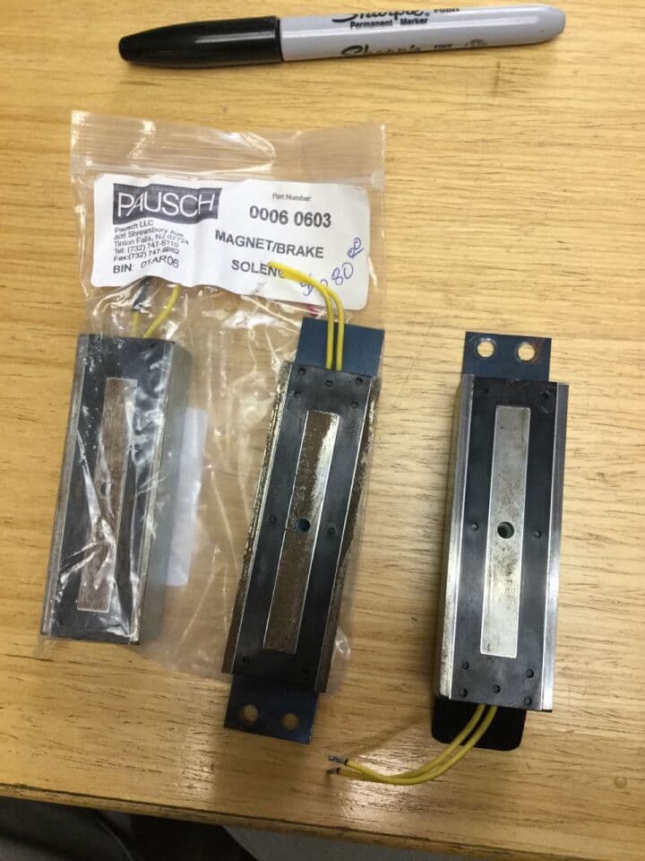 For Sale PAUSCH 0006 0603 Magnetic X-Ray magnetic Table Locks
