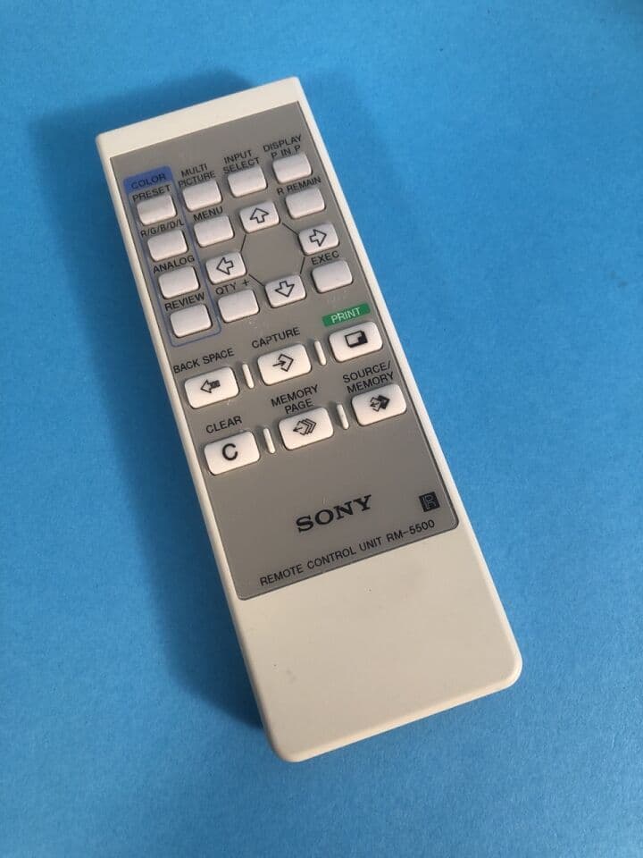 For Sale SONY RM-5500 Remote Control for Color Video Printer