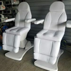 For Sale New White Spa Chairs (Comfort Form) Exam Chair