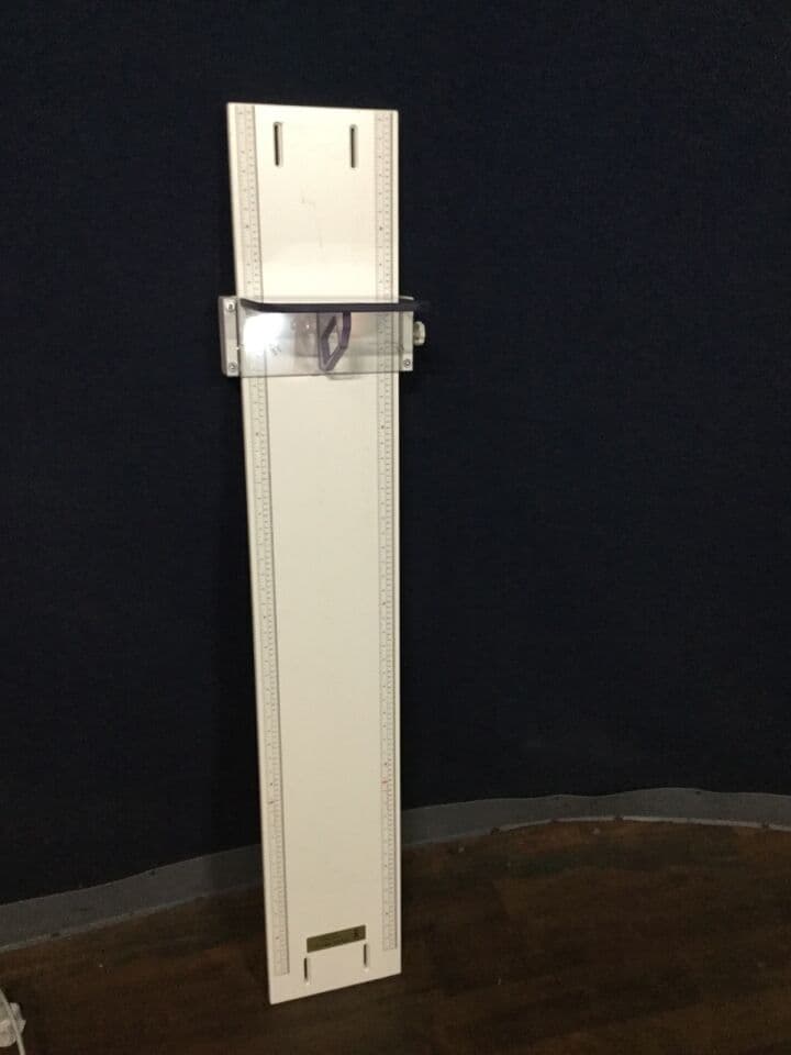 For Sale WALL MOUNT Stadiometer: Acrylic slider