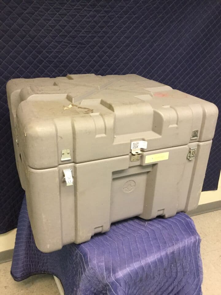 For Sale GEMENI Instrument Equipment Travel Case: Custom Hard Travel Case Clasps on 3 sides Includes cut out foam Similar to Pelican Case