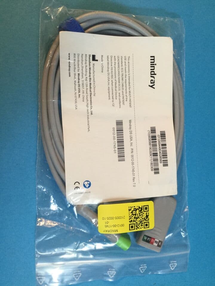 For Sale MINDRAY 0012-00-1745-01 EKG trunk cable
