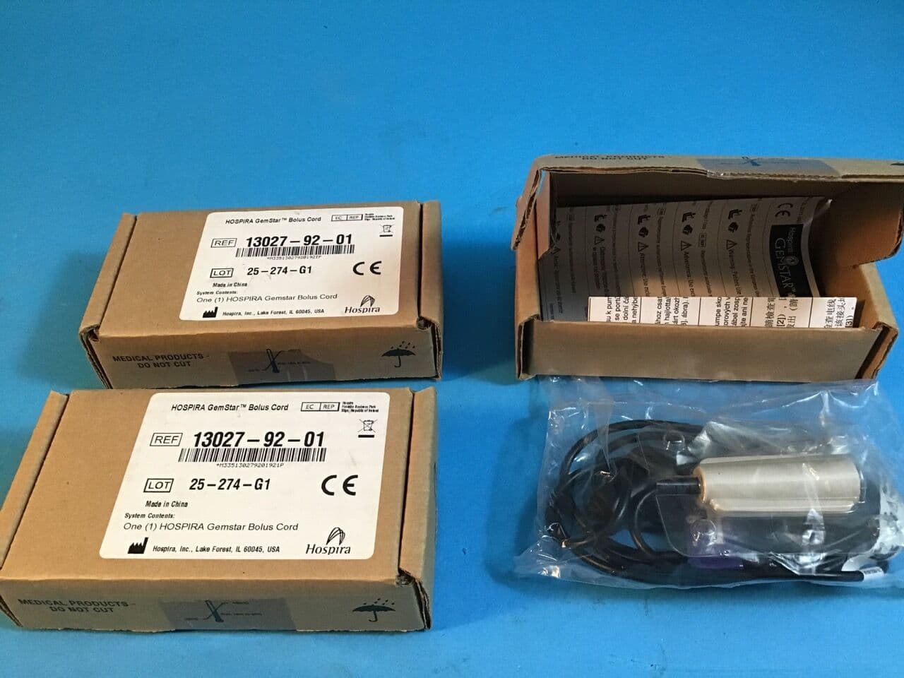 For Sale HOSPIRA GEMSTAR 13027-92-01 Bolus Cord