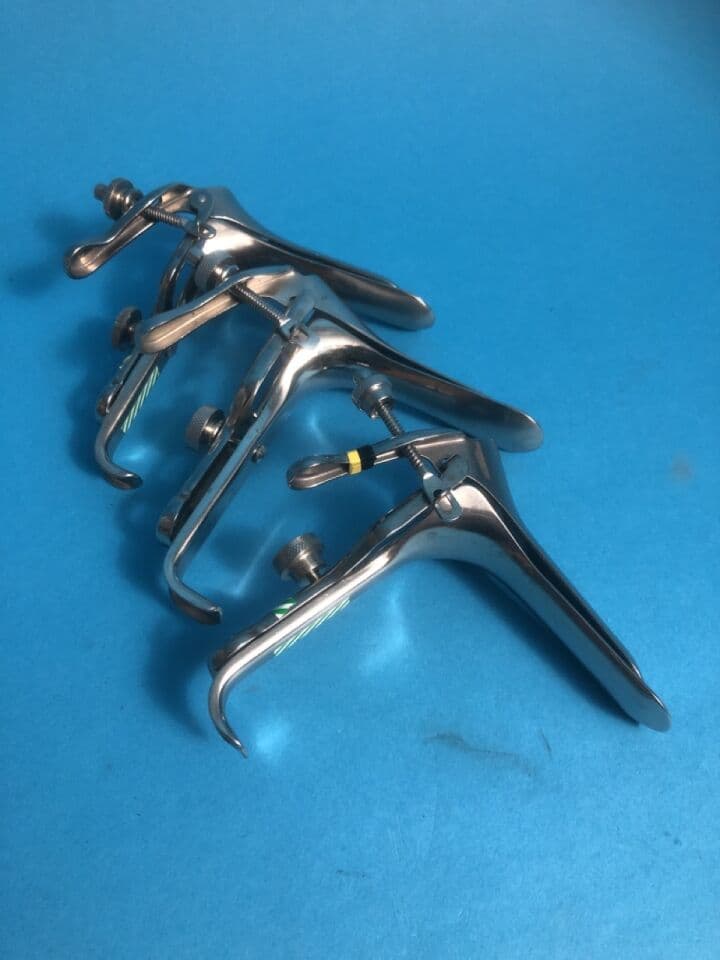 For Sale Stainless Vaginal Speculum: 3 inch Lot of 3