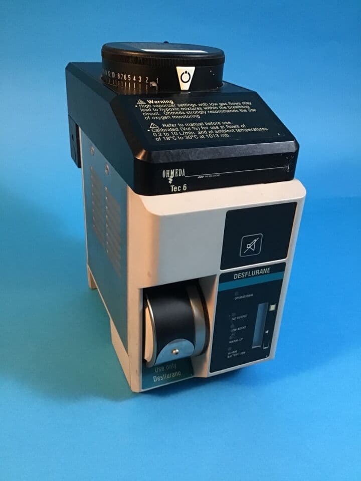 For Sale DATEX OHMEDA Tec 6 Desflurane Vaporizer