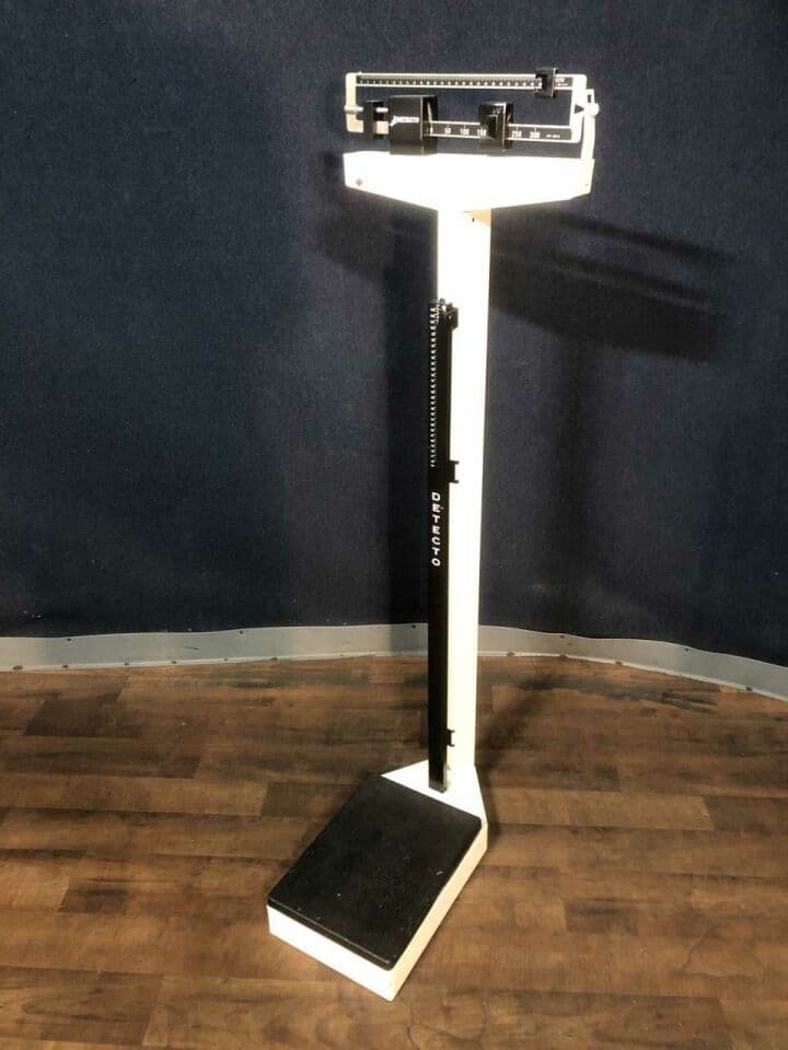 For Sale DETECTO Balance Beam Scale: 350lb. Capacity Includes Height Rod