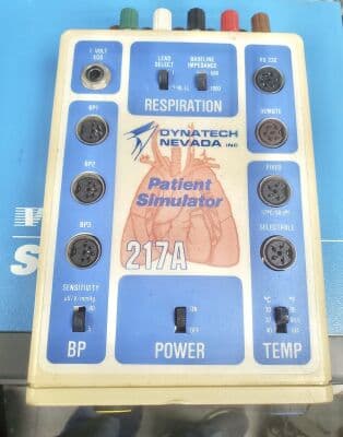 For Sale PATIENT SIMULATOR 217A ECG unit