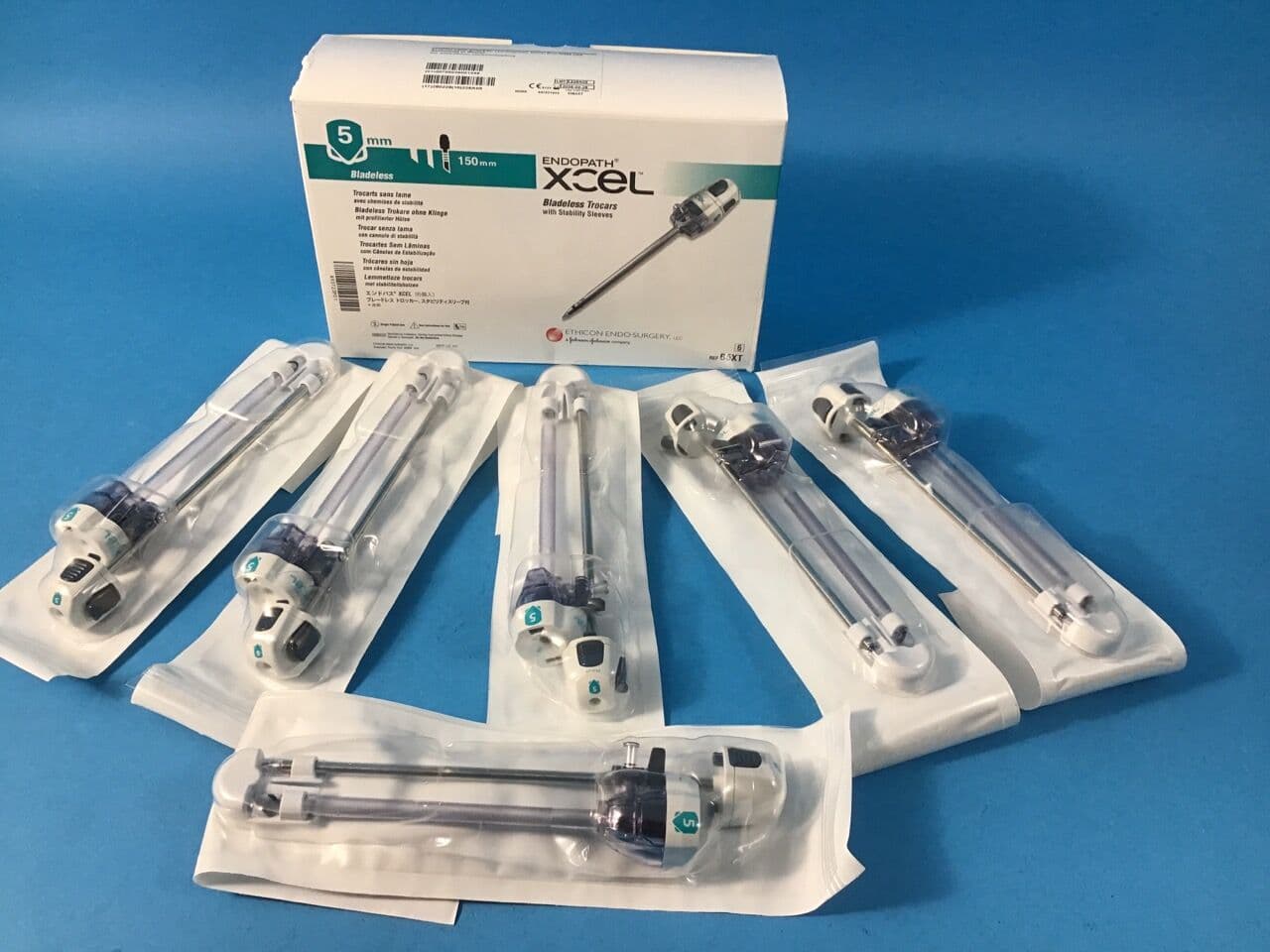 For Sale ETHICON B5XT Bladeless Trocars with Stability Sleeves