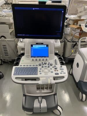 For Sale GE Logiq E9 LOGIQ E9 R6 xDClear 2.0 ULTRASOUND - SHEAR WAVE ELASTOGRAPHY & 3D/4D - 2015 Shared Service Ultrasound