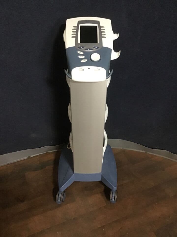 For Sale CHATTANOOGA GROUP Vectra Genisys Ultrasound Electrotherapy Unit with Cart