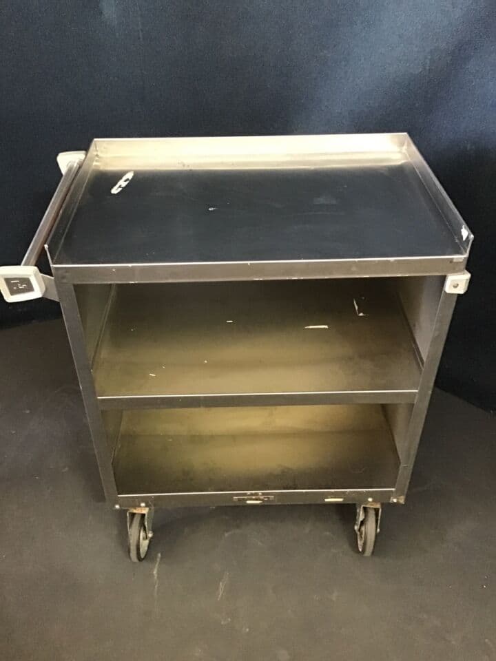 For Sale LAKESIDE 822 3 Shelf Stainless Cart