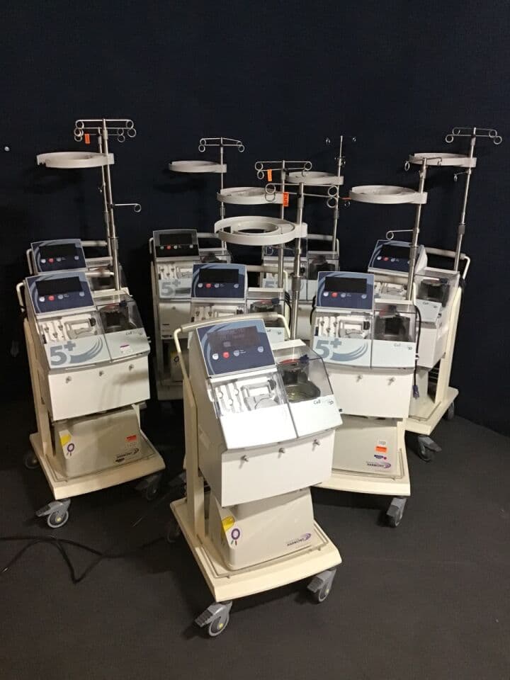 For Sale HAEMONETICS Cell Saver 5+ 2005 Cell Saver Lot of 3 remaining units