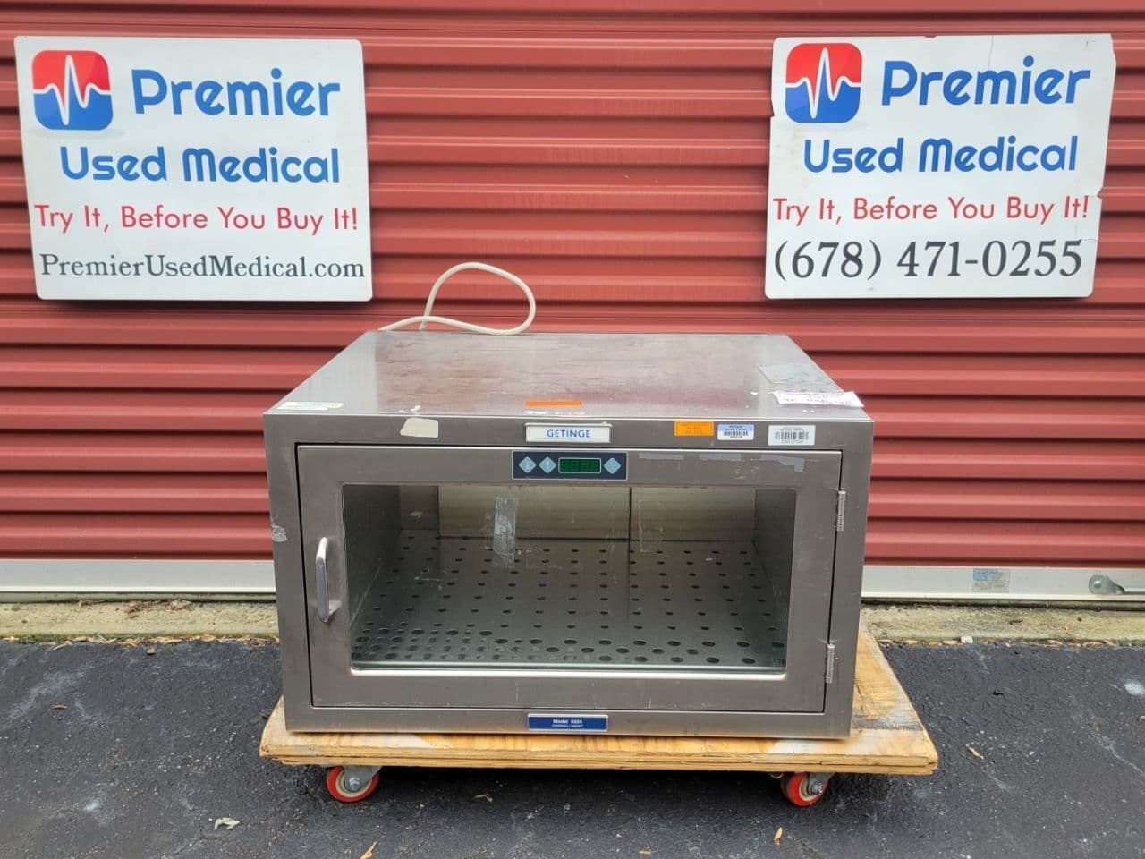 For Sale Gentige Castle Model 5524 Warming Cabinet Pharmacy/Med Cart
