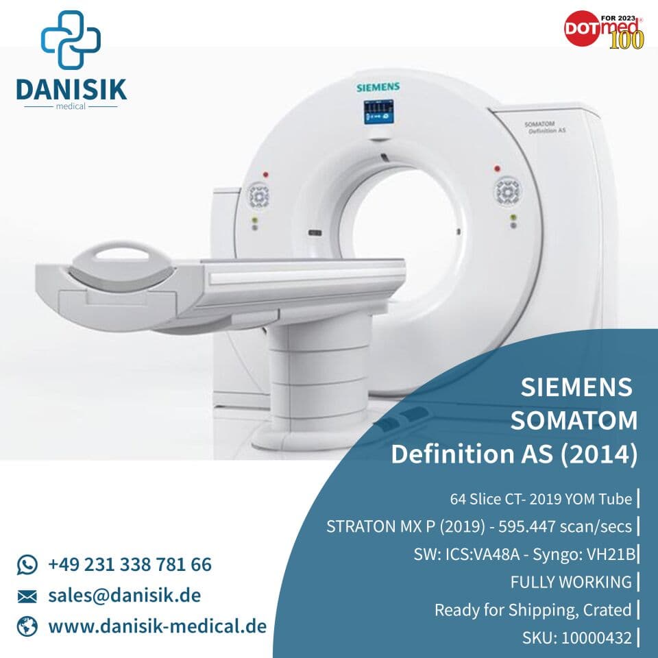 For Sale SIEMENS Somatom Definition AS CT Scanner
