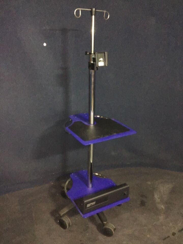 For Sale SRS MEDICAL IV Pole and Mobile Equipment Stand: