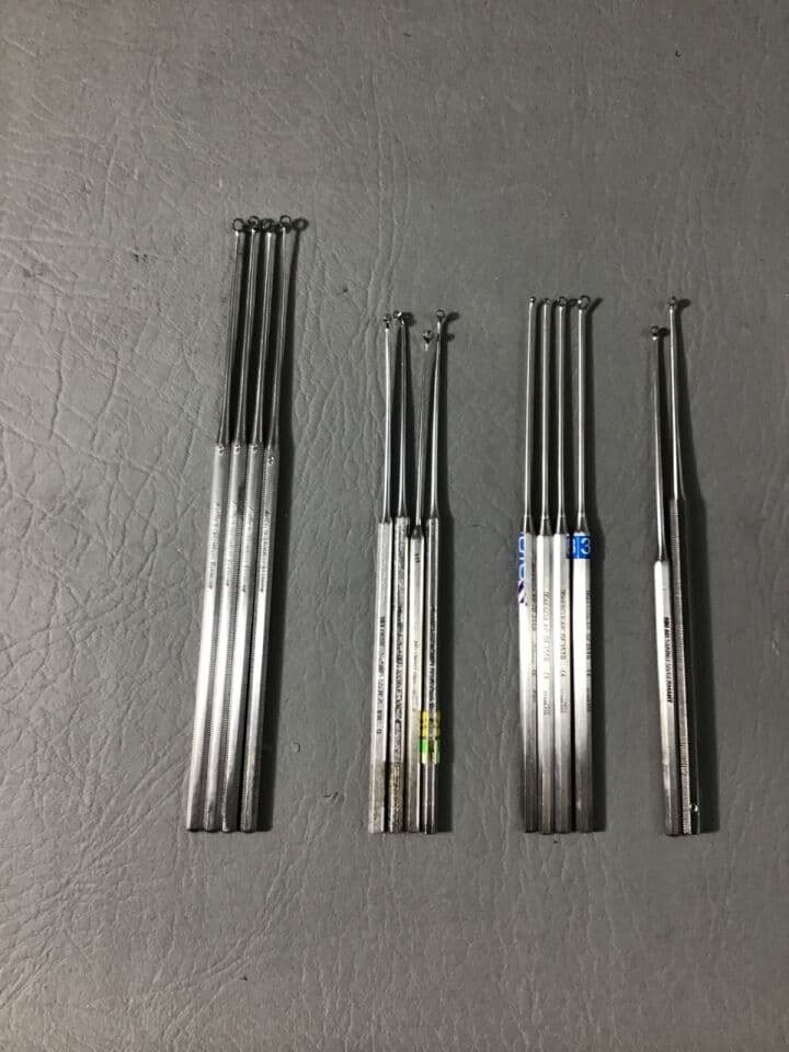 For Sale VARIOUS Loop Curettes set of 14