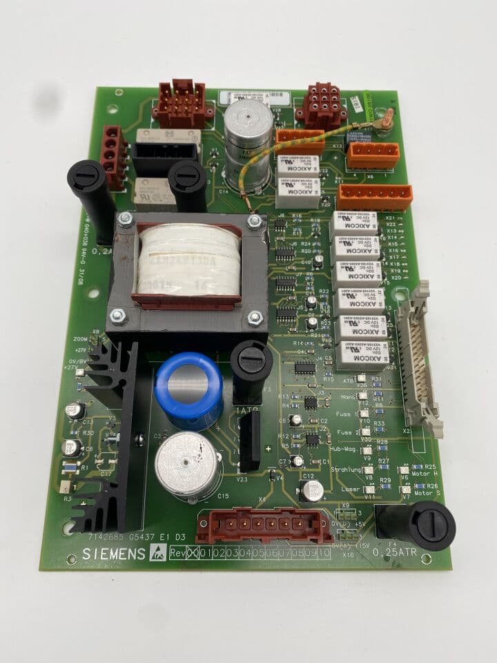 For Sale SIEMENS Siremobil Compact L D3 Interface Board C-Arm Parts P/N 7142685