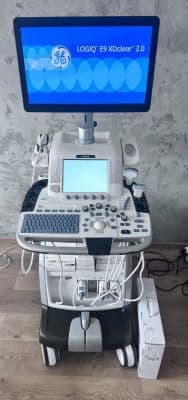 For Sale GE LOGIQ E9 XDclear 2017 CW DOPPLER 4 Probes General Ultrasound