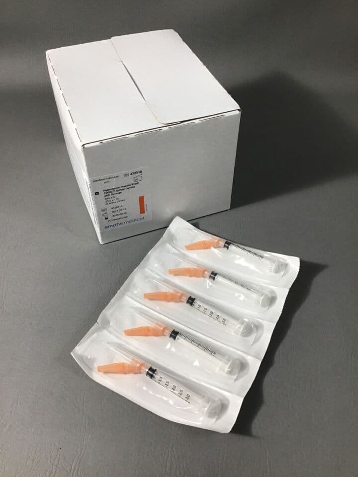 For Sale SMITHS MEDICAL 432510 Hypodermic Needle with Syringe