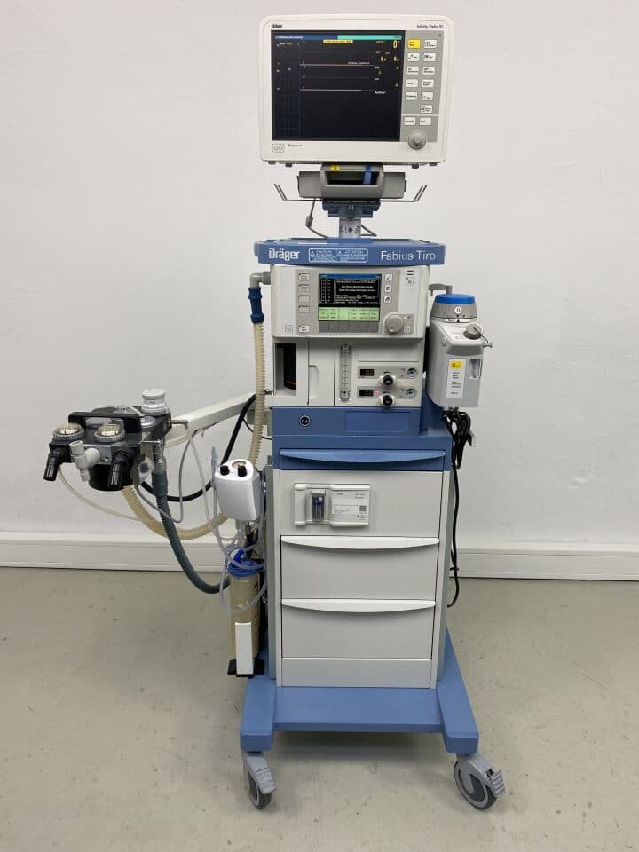 For Sale DRAEGER Fabius Tiro Anesthesia Machine