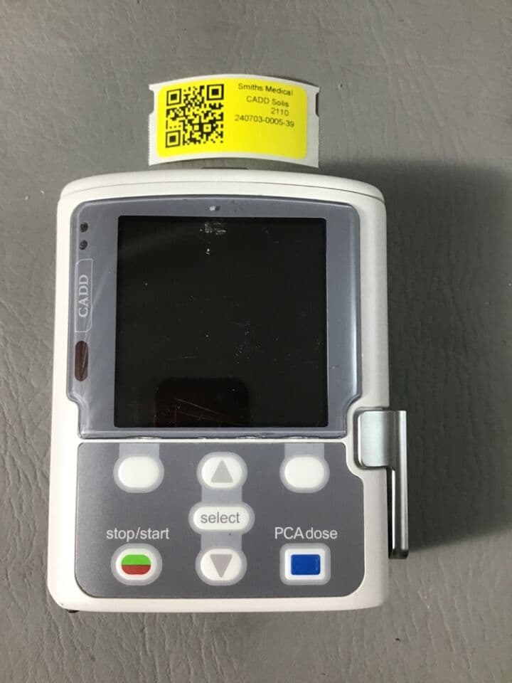 For Sale SMITHS MEDICAL CADD Solis 2110 Ambulatory Infusion System