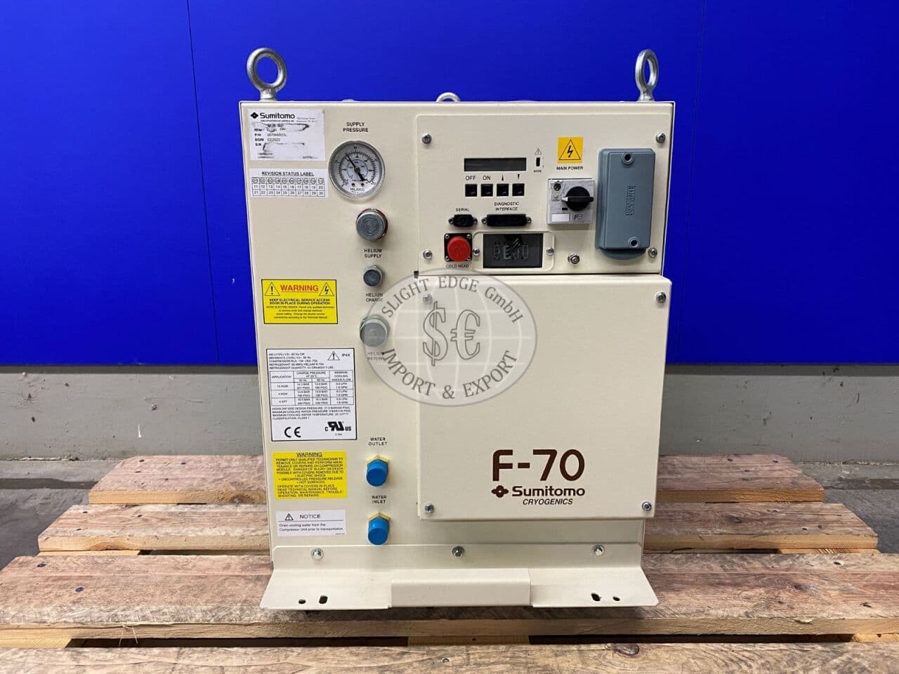 For Sale SUMITOMO F-70H MRI Compressor