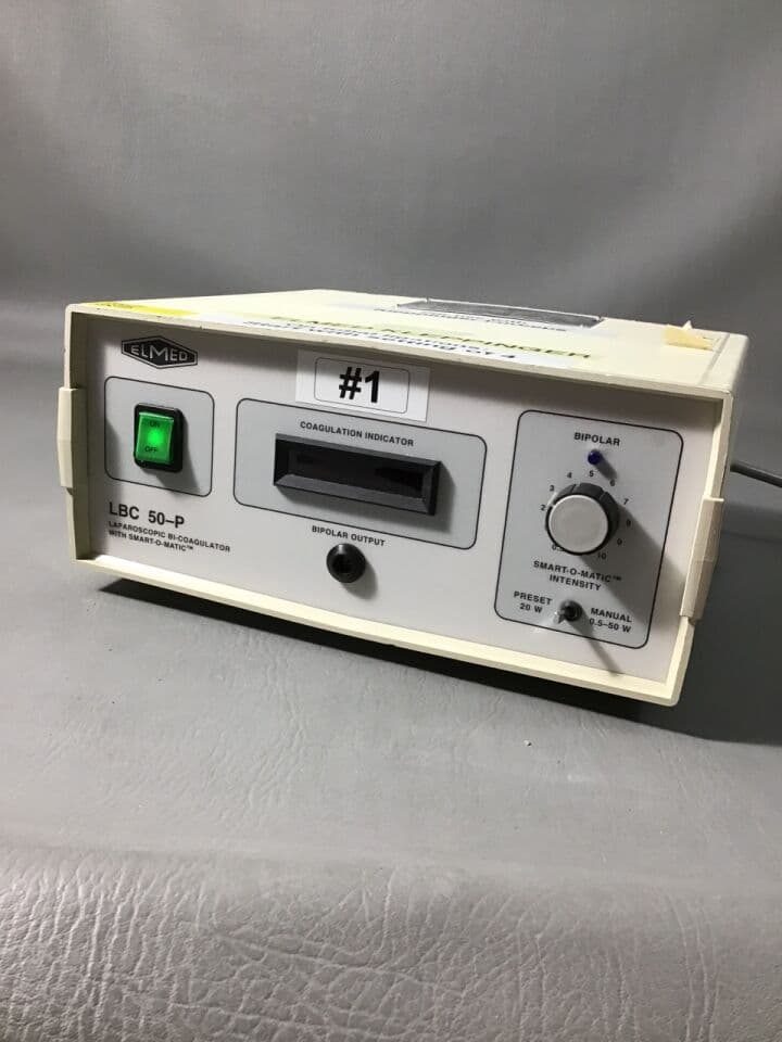 For Sale ELMED KLEPPINGER LBC 50-P Laparoscope Bi-coagulator with smart-o-matic