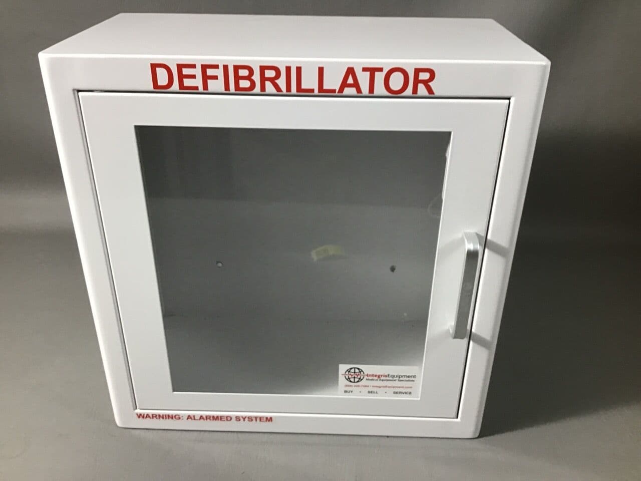 For Sale INTEGRIS Arky AED Defibrillator Wall Cabinet