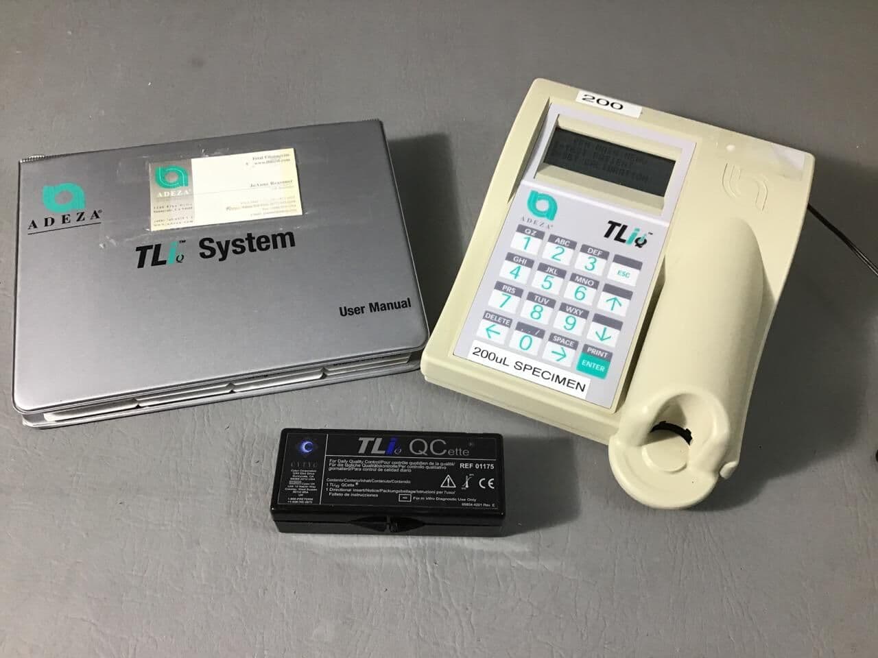 For Sale ADEZA BIOMEDICAL TLi Perinatal Testing System