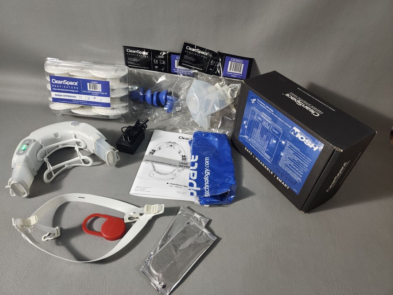 For Sale CLEANSPACE CS3020 Halo Respirator (PAPR) Kit