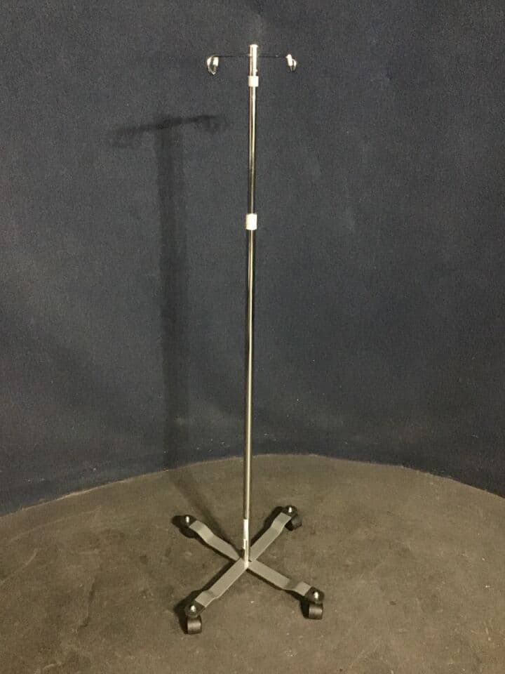 For Sale MCKESSON IV Pole: 2 Hook 4 Caster