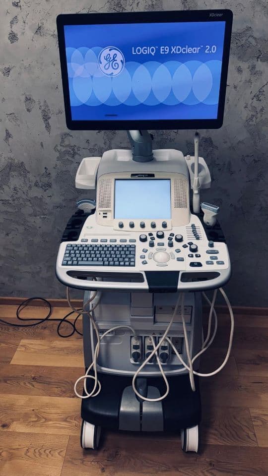 For Sale GE Logiq E9 XDclear R6 2018 ShearWave Elastography 3 probes General Ultrasound