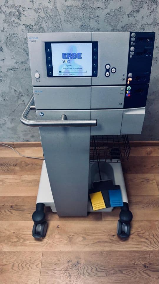 For Sale ERBE VIO 200D with APC2 from 2017 Endocut I/Q Argon reductor Electrosurgical Unit