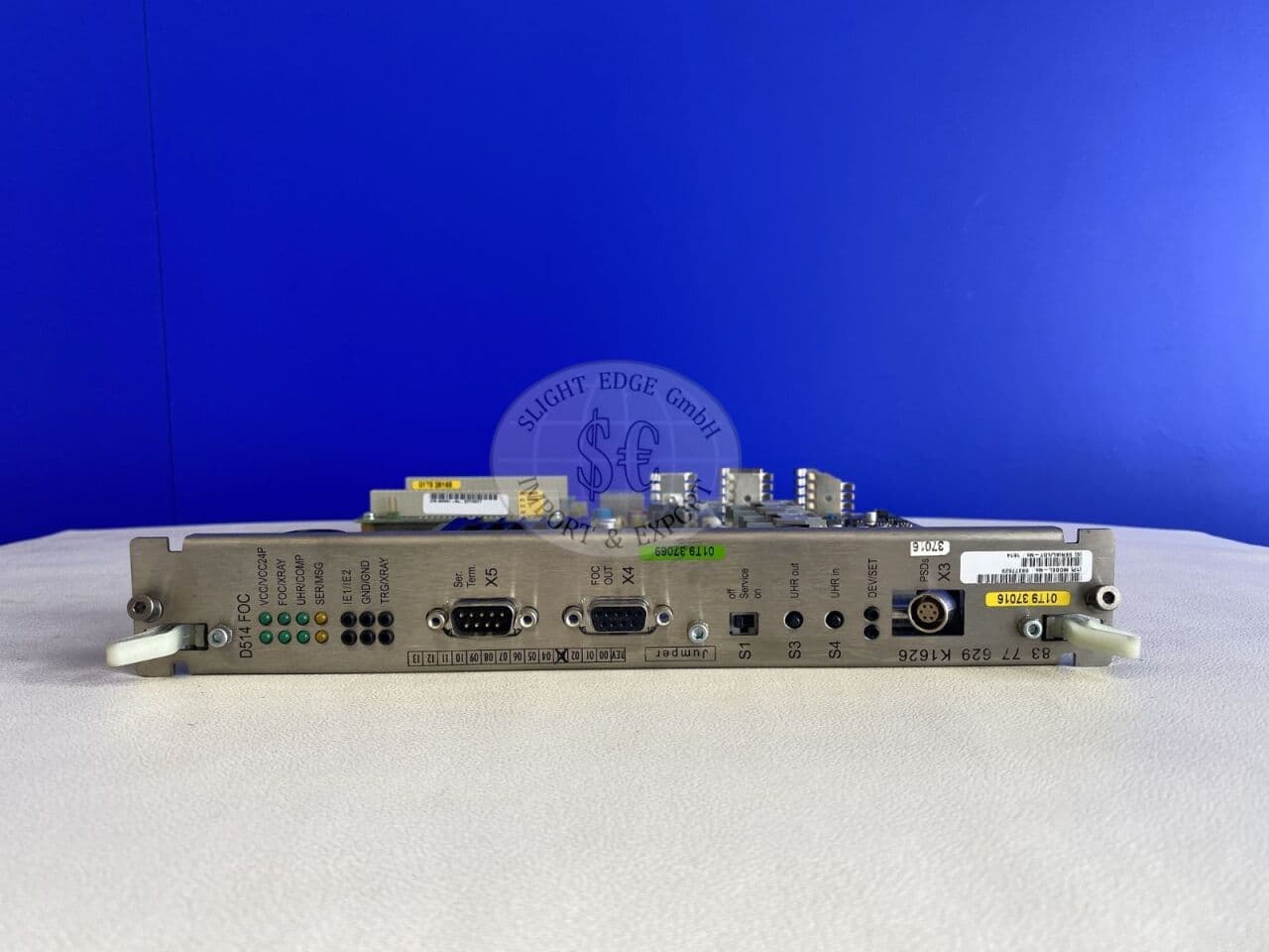 For Sale SIEMENS SOMATOM Sensation FOC D514 P30F Board CT Scanner Parts P/N 8377629 K1626