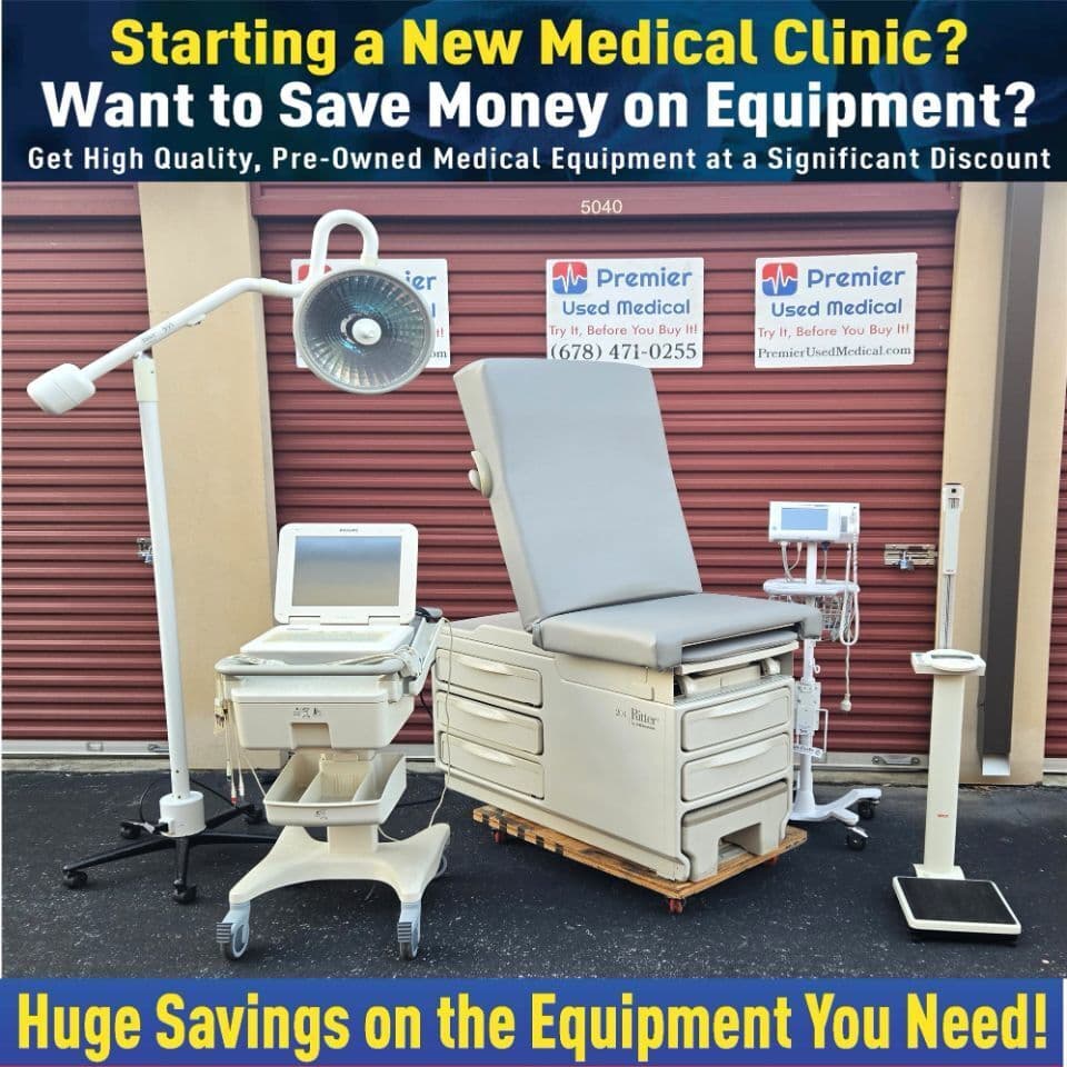 For Sale MIDMARK RITTER Ritter Midmark Exam Table Model 204 Exam Table