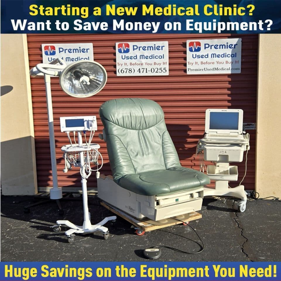 For Sale RITTER - MIDMARK CORP. Ritter Midmark Power Exam Tables Model 222 Exam Table